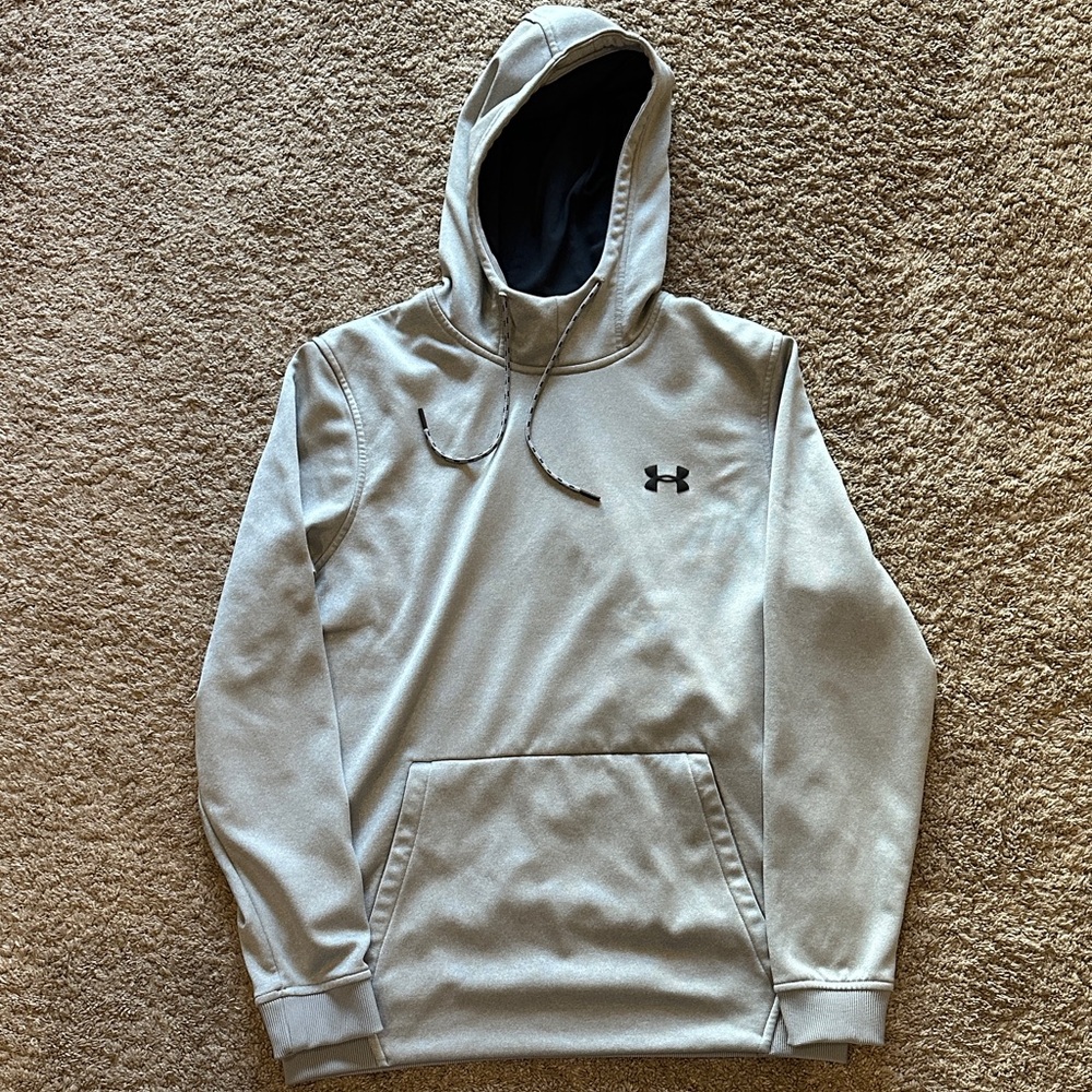 Under Armour Men's Light Gray Hoodie